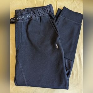Polo Ralph Lauren Men`s Black Sweat Pants Size XL